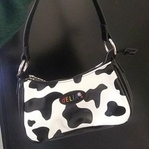 cow print mini purse DELIAS